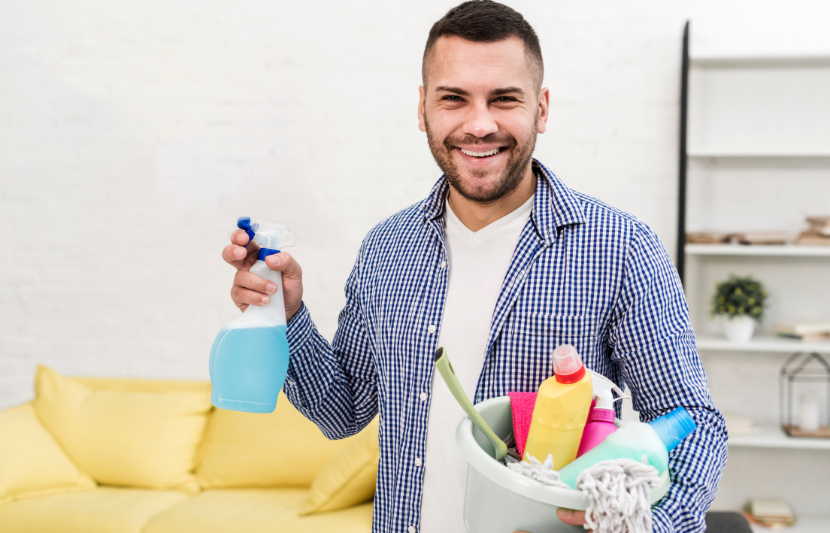 Carpet cleaning.